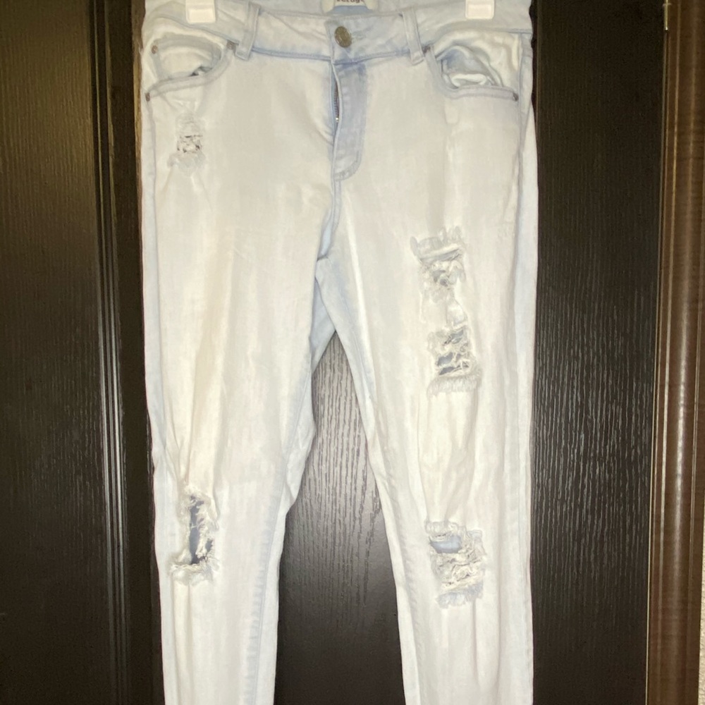 White jeans
